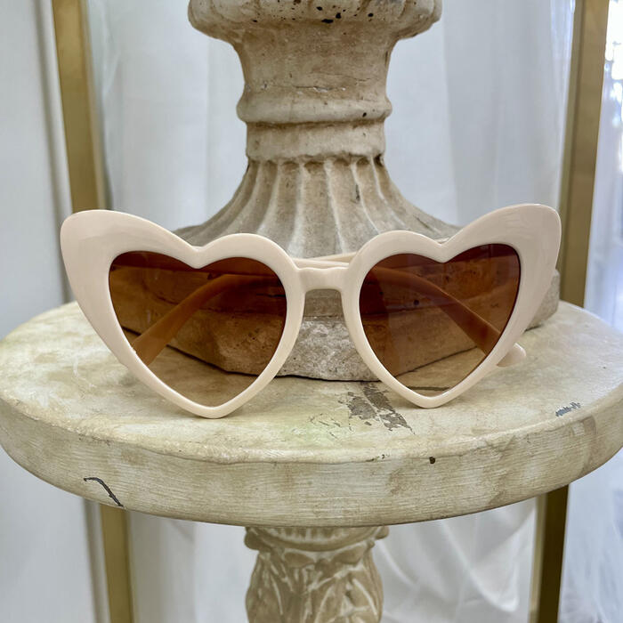 Wooden heart shaped sunglasses outlet